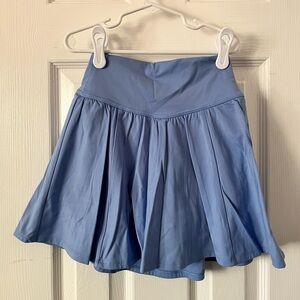 Blue Gilly Hicks Athletic Skirt with hidden shorts